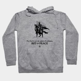 God is not the author of confusion Hoodie